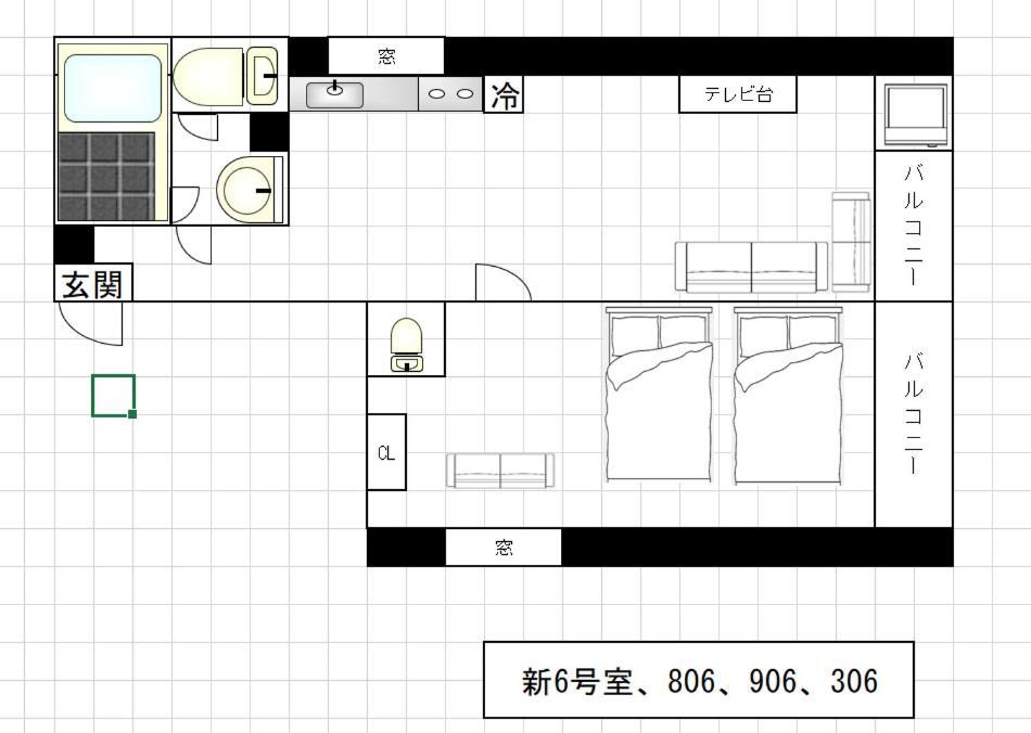 Liberty Palace Apartment1 Ōsaka Exterior foto